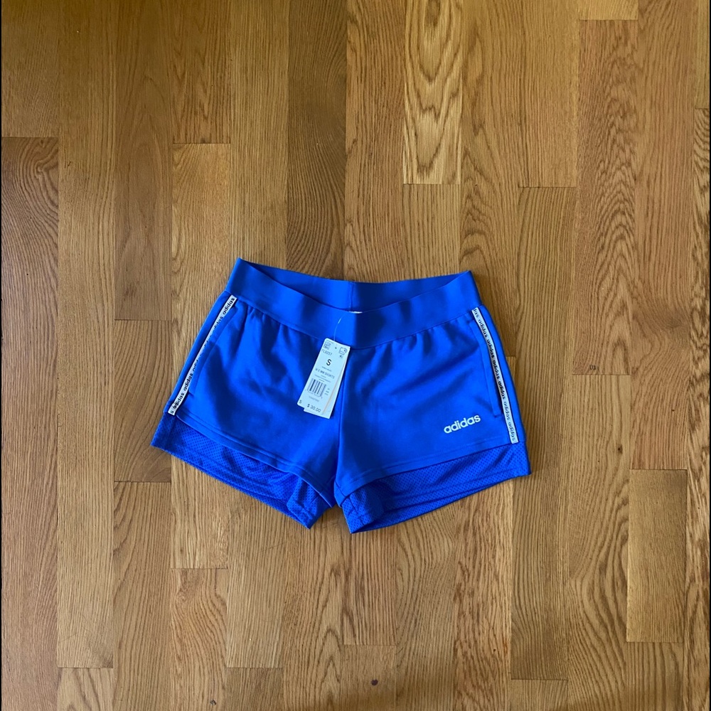 Adidas athletic shorts.